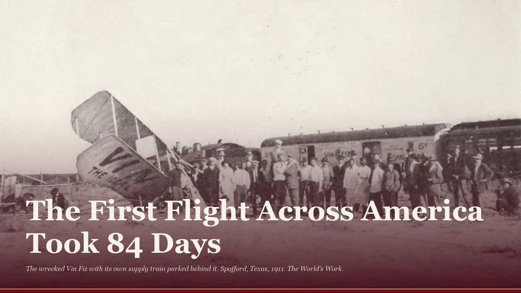 A Grape Soda Paid for the First Flight Across America. It Took 84 Days.