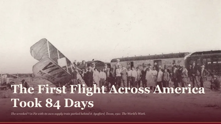 A Grape Soda Paid for the First Flight Across America. It Took 84 Days.