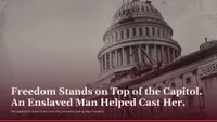 Freedom Stands on Top of the Capitol. An Enslaved Man Helped Cast Her.