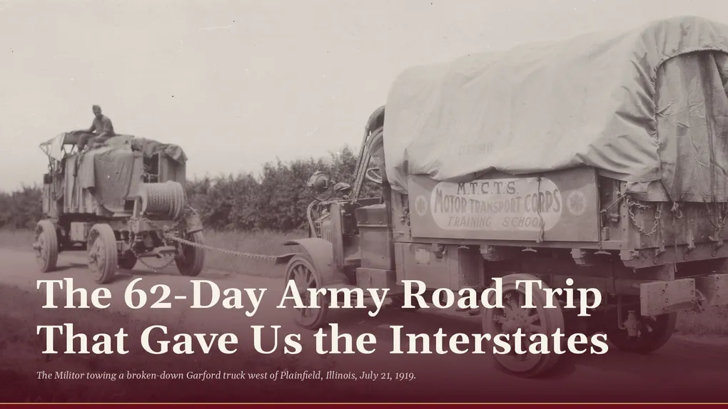 The 62-Day Army Road Trip That Gave Us the Interstates