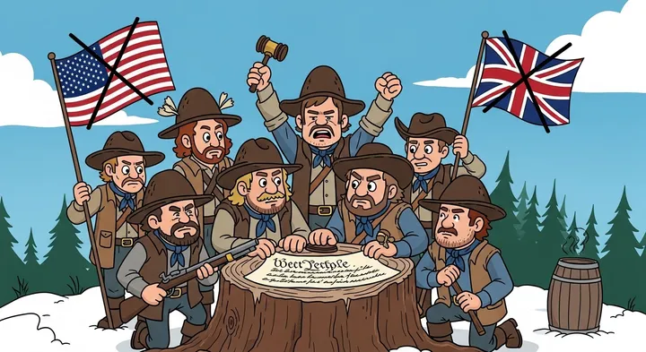 The Tiny Republic That Seceded from America AND Canada