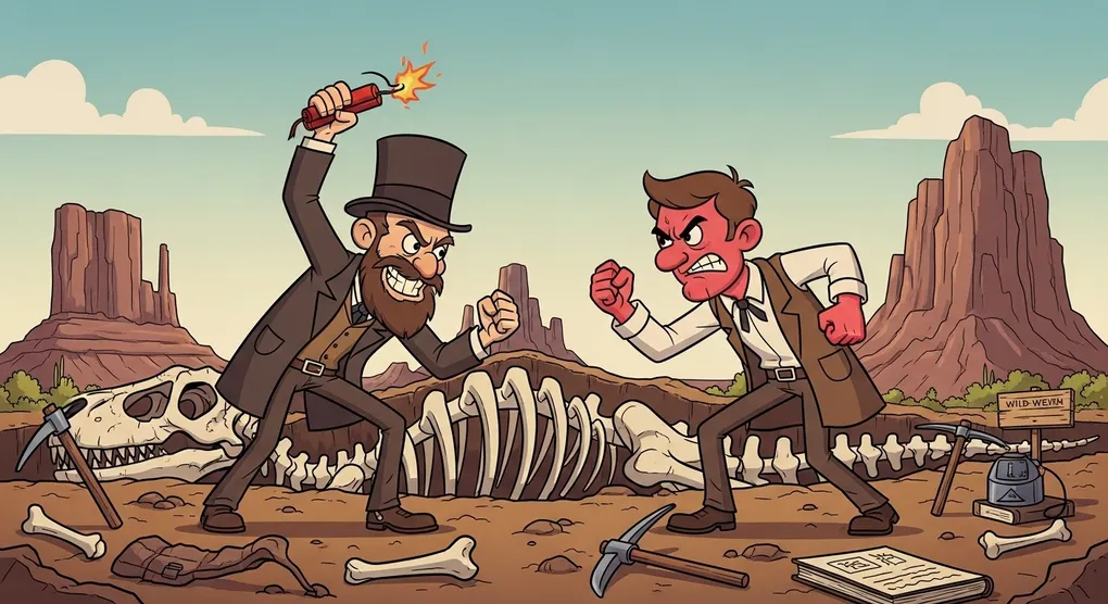 Two Scientists Hated Each Other So Much They Blew Up Dinosaurs