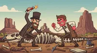 Two Scientists Hated Each Other So Much They Blew Up Dinosaurs