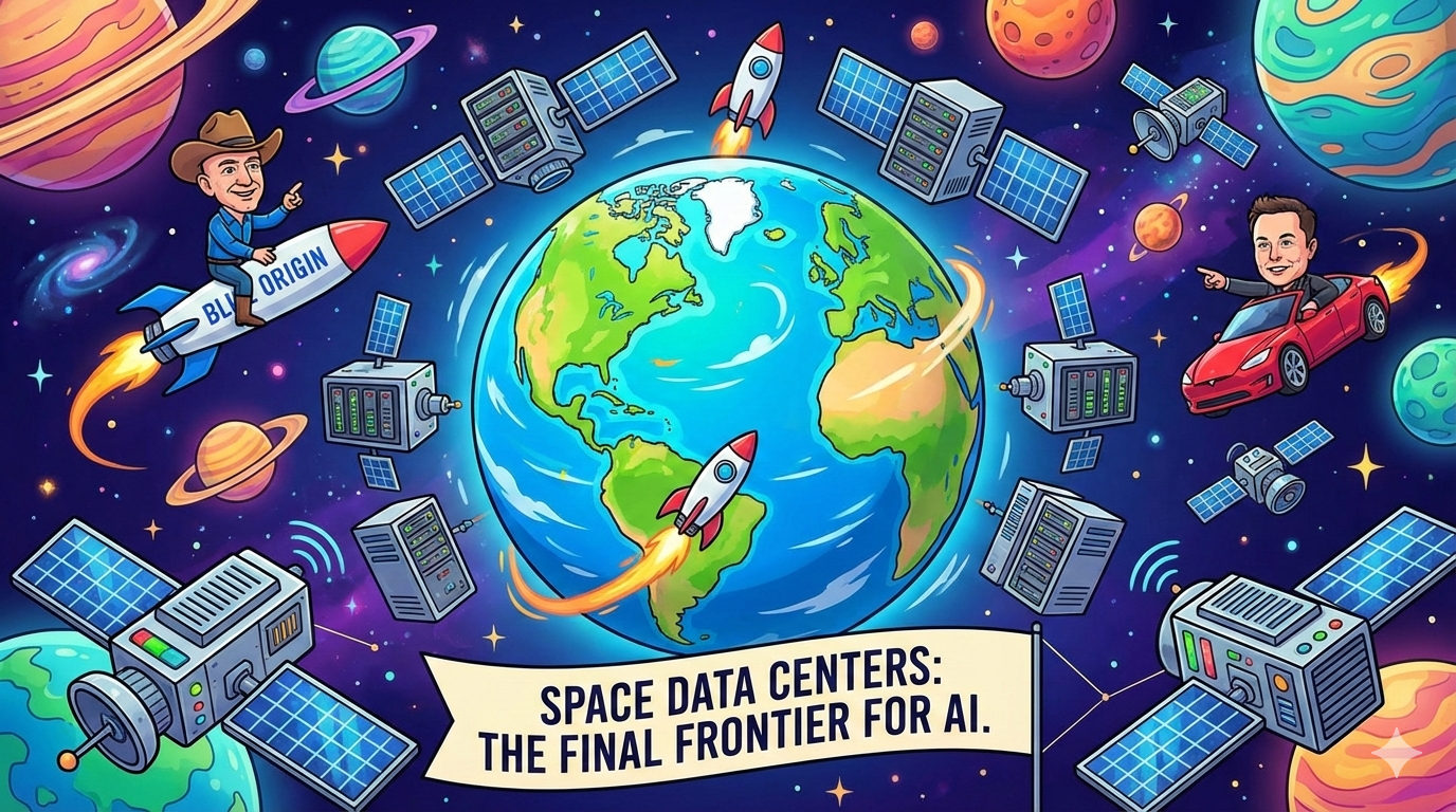 Yes, Tech Billionaires Want to Put Data Centers in Space